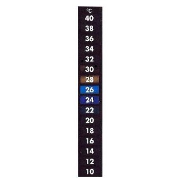 Självhäftande jästermometer LCD 10 - 40°c