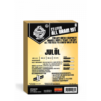 Receptkit - Julöl - 23l