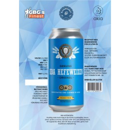 Receptkit - AKIA KBA Hefeweizen - 23l
