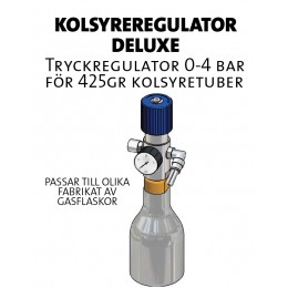 Regulator Deluxe 0-4 bar